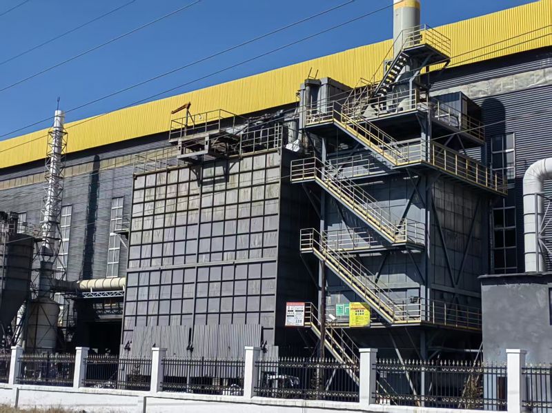 內(nèi)蒙古恒科新材料有限公司冷渣機(jī)現(xiàn)場(chǎng)